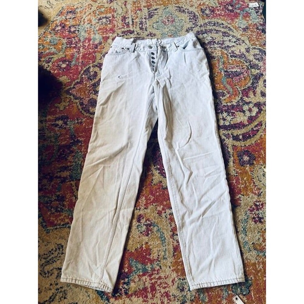 90s Levi's 501 Women's Light Wash High Rise Jeans - Made in USA Vintage